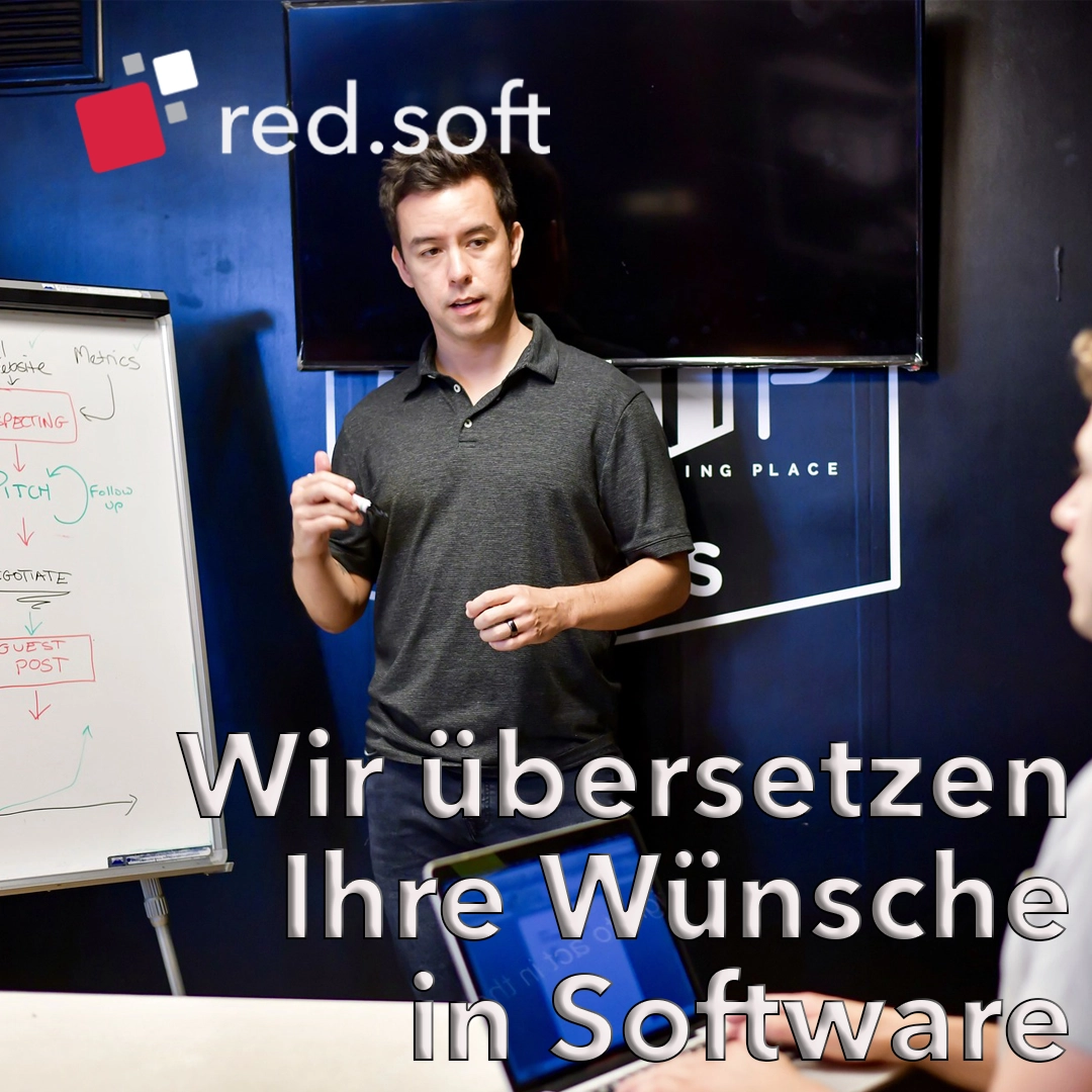 Wir übersetzen Ihre Wünsche in Software.